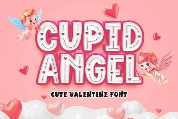 Cupid Angel Font - Featured Image