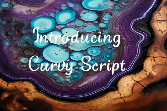 Curvy Script Font - Featured Image