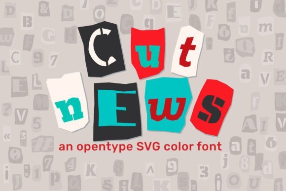 Cut News Font - Featured Image
