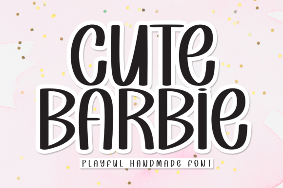 Cute Barbie Font - Featured Image