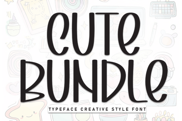 Cute Bundle Font - Featured Image