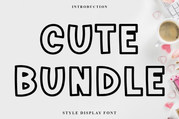 Cute Bundle Font - Featured Image