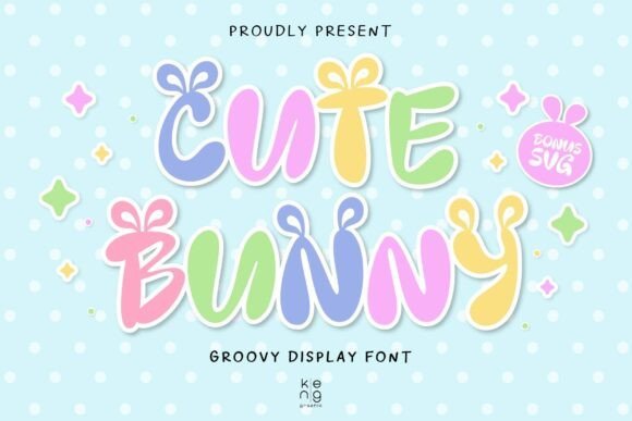 Cute Bunny Font - Featured Image