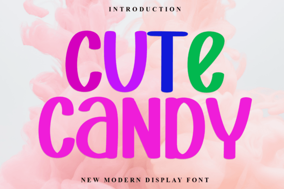 Cute Candy Font - Featured Image