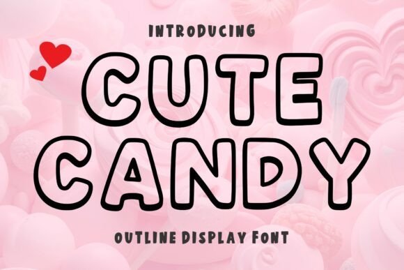 Cute Candy Font - Featured Image