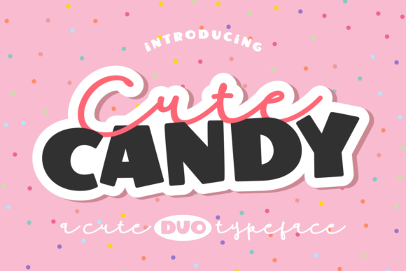 Cute Candy Font - Featured Image