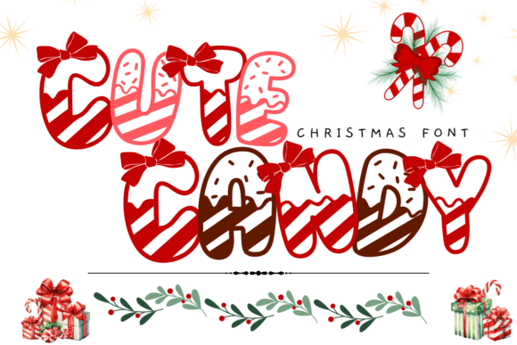 Cute Candy Font Font - Featured Image