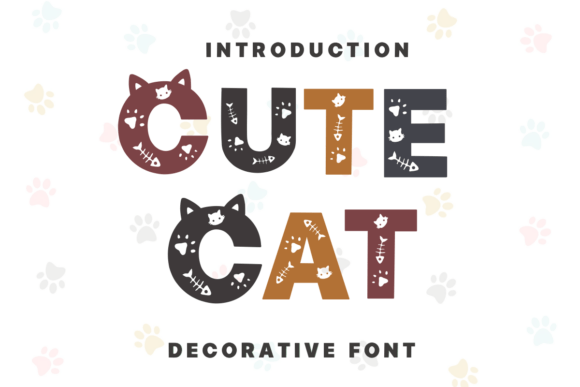 Cute Cat Font - Featured Image