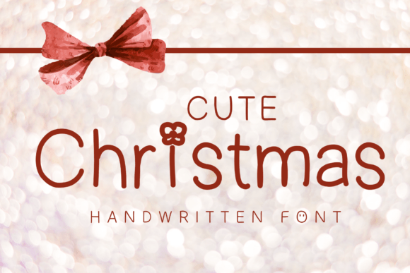 Cute Christmas Font - Featured Image