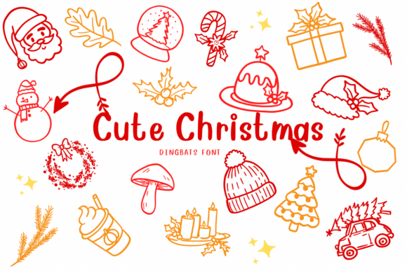 Cute Christmas Font - Featured Image