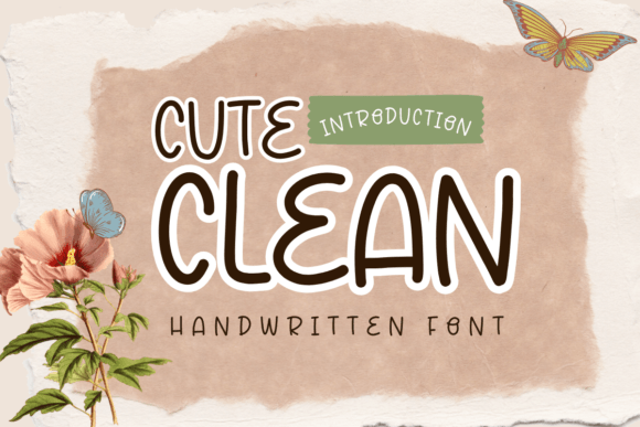Cute Clean Font - Featured Image
