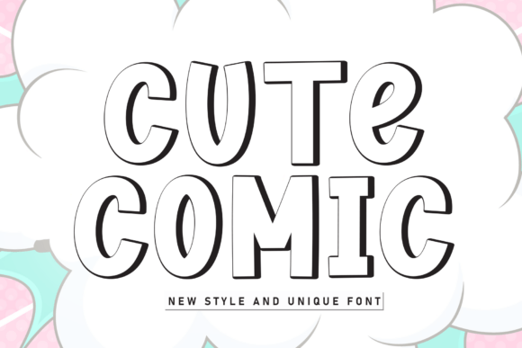 Cute Comic Font - Featured Image