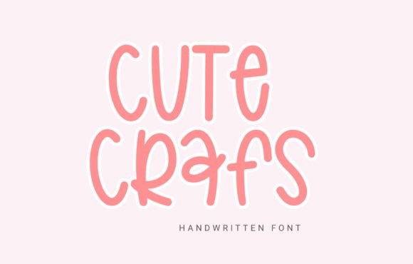 Cute Crafts Font - Featured Image