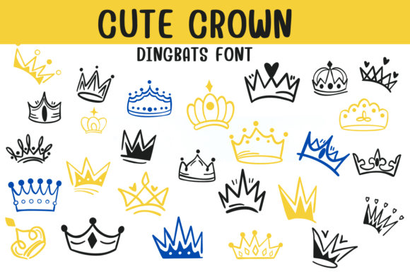 Cute Crown Font - Featured Image