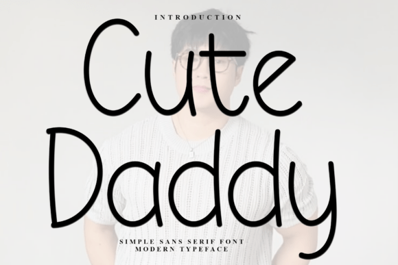 Cute Daddy Font - Featured Image