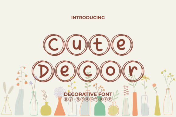 Cute Decor Font - Featured Image