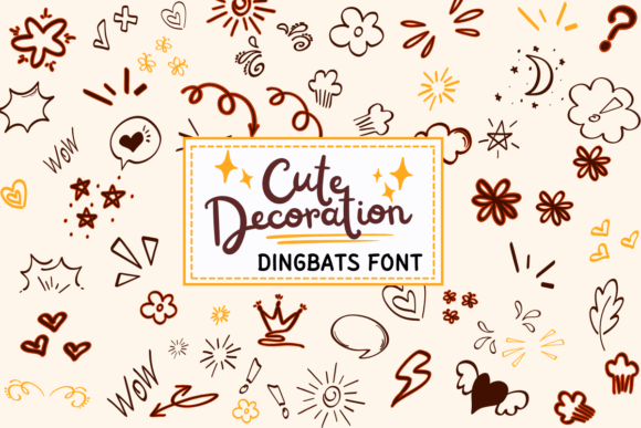Cute Decoration Font - Featured Image