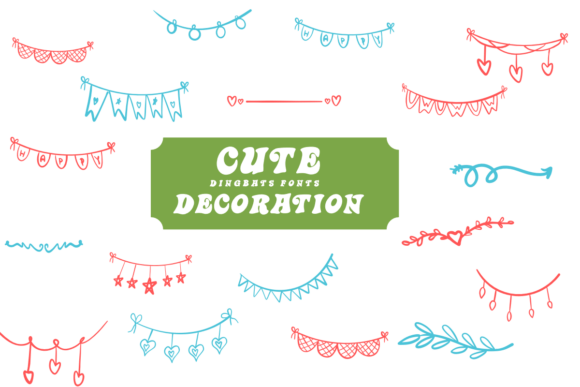 Cute Decoration Font Font - Featured Image