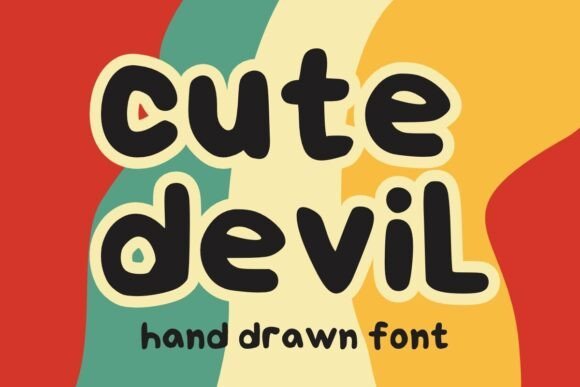 Cute Devil Font - Featured Image