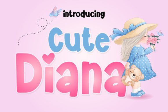 Cute Diana Font - Featured Image