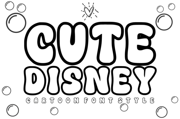 Cute Disney Font - Featured Image