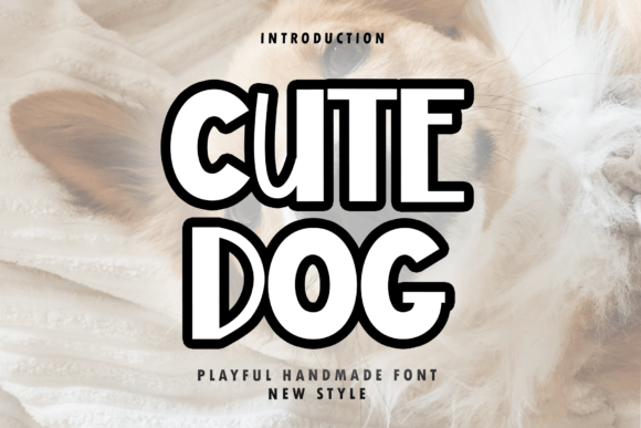Cute Dog Font - Featured Image