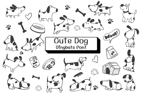 Cute Dog Font - Featured Image