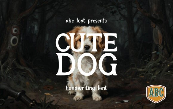 Cute Dog Font - Featured Image