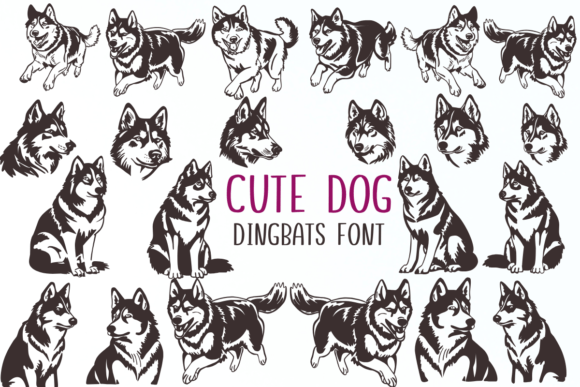 Cute Dog Font - Featured Image