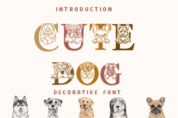 Cute Dog Font - Featured Image