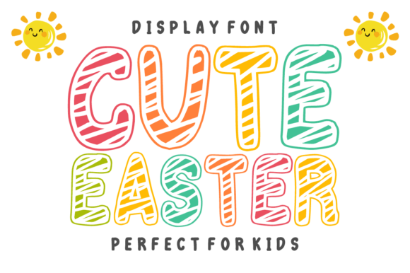 Cute Easter Font - Featured Image