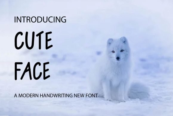 Cute Face Font - Featured Image