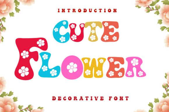 Cute Flower Font - Featured Image