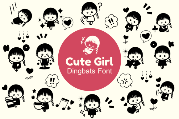 Cute Girl Font - Featured Image