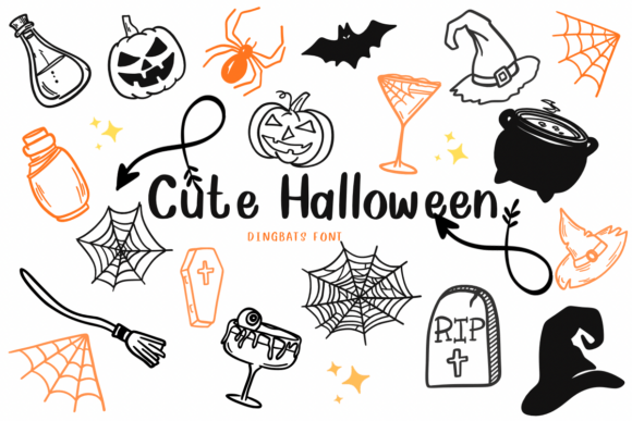 Cute Halloween Font - Featured Image