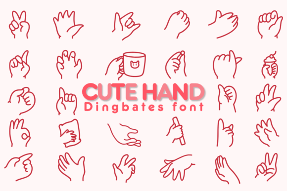 Cute Hand Font - Featured Image