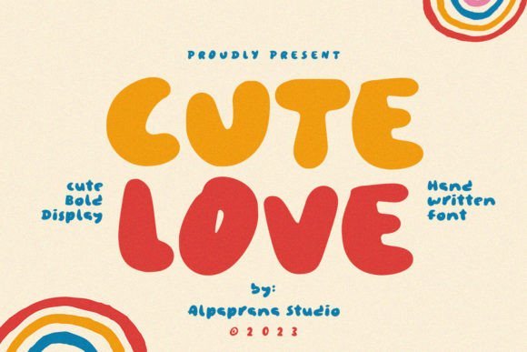 Cute Love Font - Featured Image