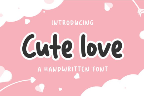 Cute Love Font - Featured Image
