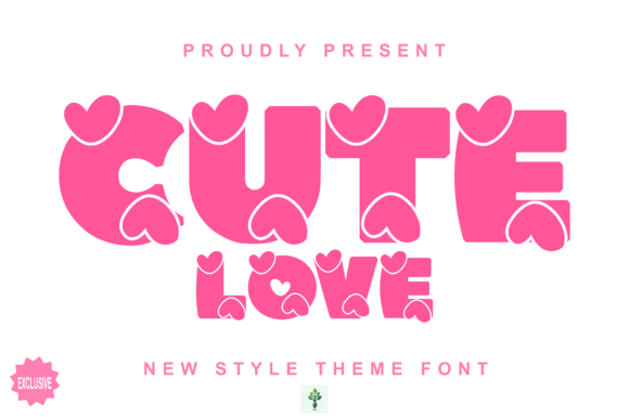 Cute Love Font - Featured Image