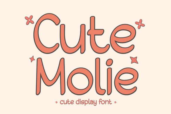 Cute Molie Font - Featured Image