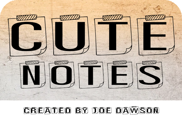 Cute Notes Font - Featured Image