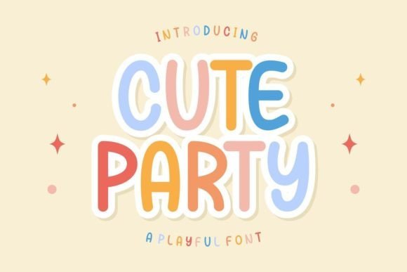 Cute Party Font - Featured Image