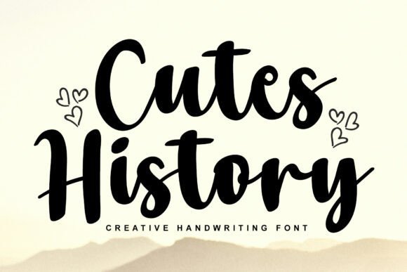 Cutes History Font - Featured Image