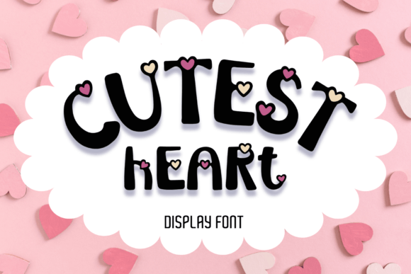 Cutest Heart Font - Featured Image