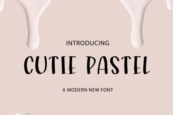 Cutie Pastel Font - Featured Image