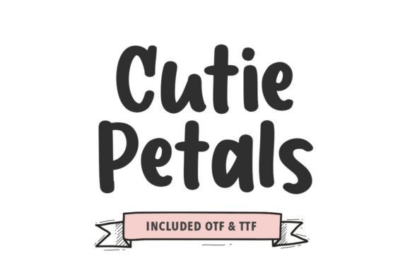 Cutie Patals Font - Featured Image