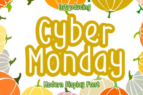 Cyber Monday Font - Featured Image