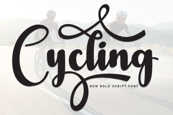Cycling Font - Featured Image