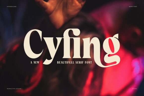Cyfing Font - Featured Image