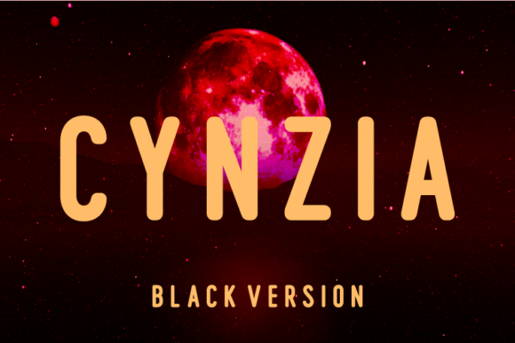 Cynzia Black Font - Featured Image